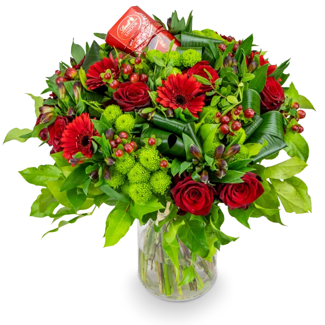 Kytice červených květů